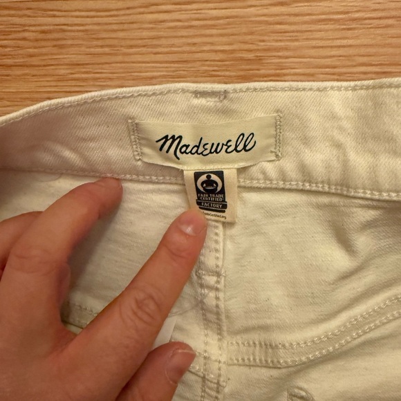 NWT Madewell The Perfect Vintage Jean Short in Vintage Canvas Size 30 - Picture 8 of 8